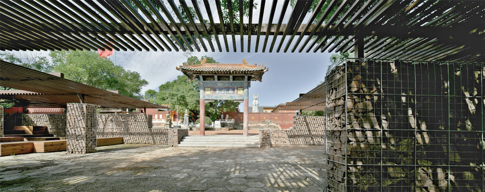 1623981198190406.jpg 山西广仁寺前区环境整治景观设计 | URBANUS 都市实践